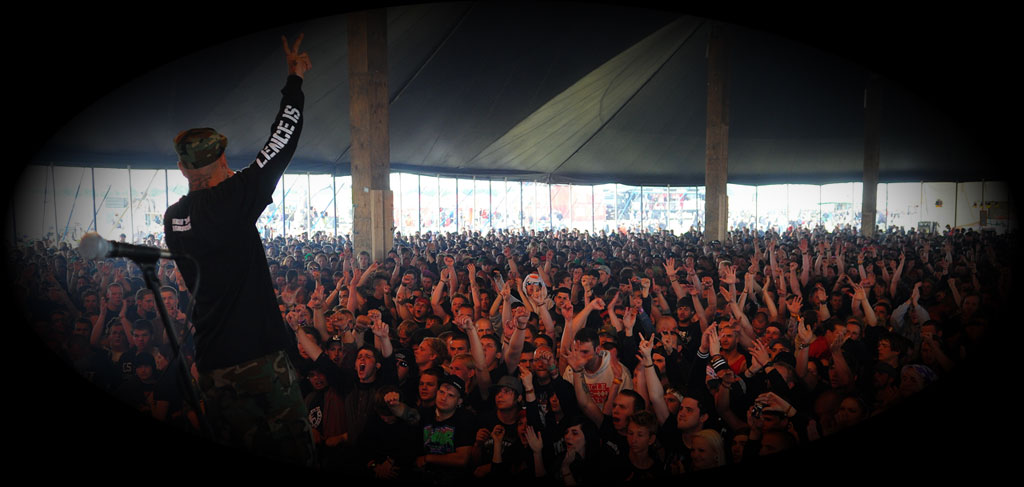 From small club stages to huge festival crowds, there is nothing like the rush of empowering an audience, lifting their spirits, and spreading hope. This is me performing live at With Full Force Festival in Roitzschjora, Germany JUL 2011