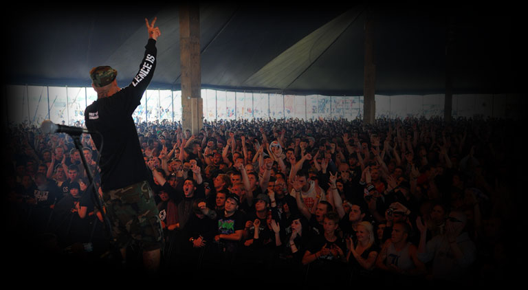 From small club stages to huge festival crowds, there is nothing like the rush of empowering an audience, lifting their spirits, and spreading hope. This is me performing live at With Full Force Festival in Roitzschjora, Germany JUL 2011